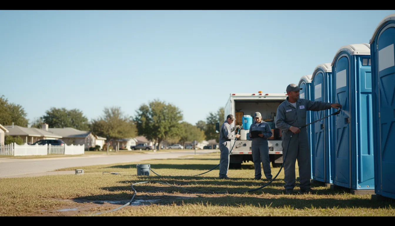 Long-Term Portable Toilet Rental in Lucedale, MS near me